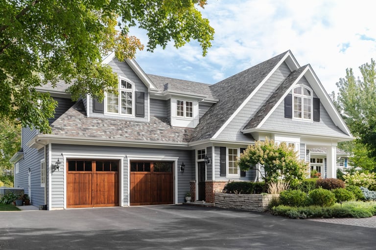 Modern farmhouse exterior