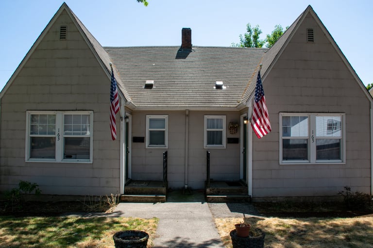Duplex rental property