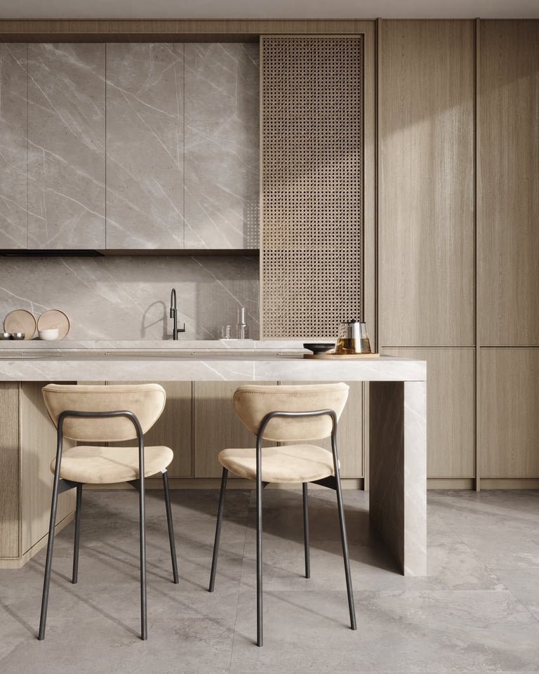 Premium interior renovation with elegant finishes