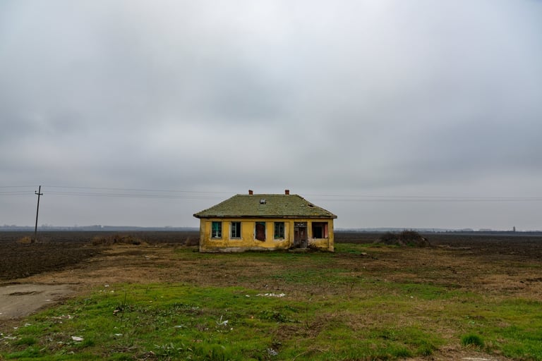 Old abandoned house needing work
